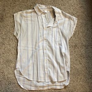 BP Striped Button Down Tee